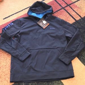 Men’s Simms Challenger Hoodie M pullover NWT